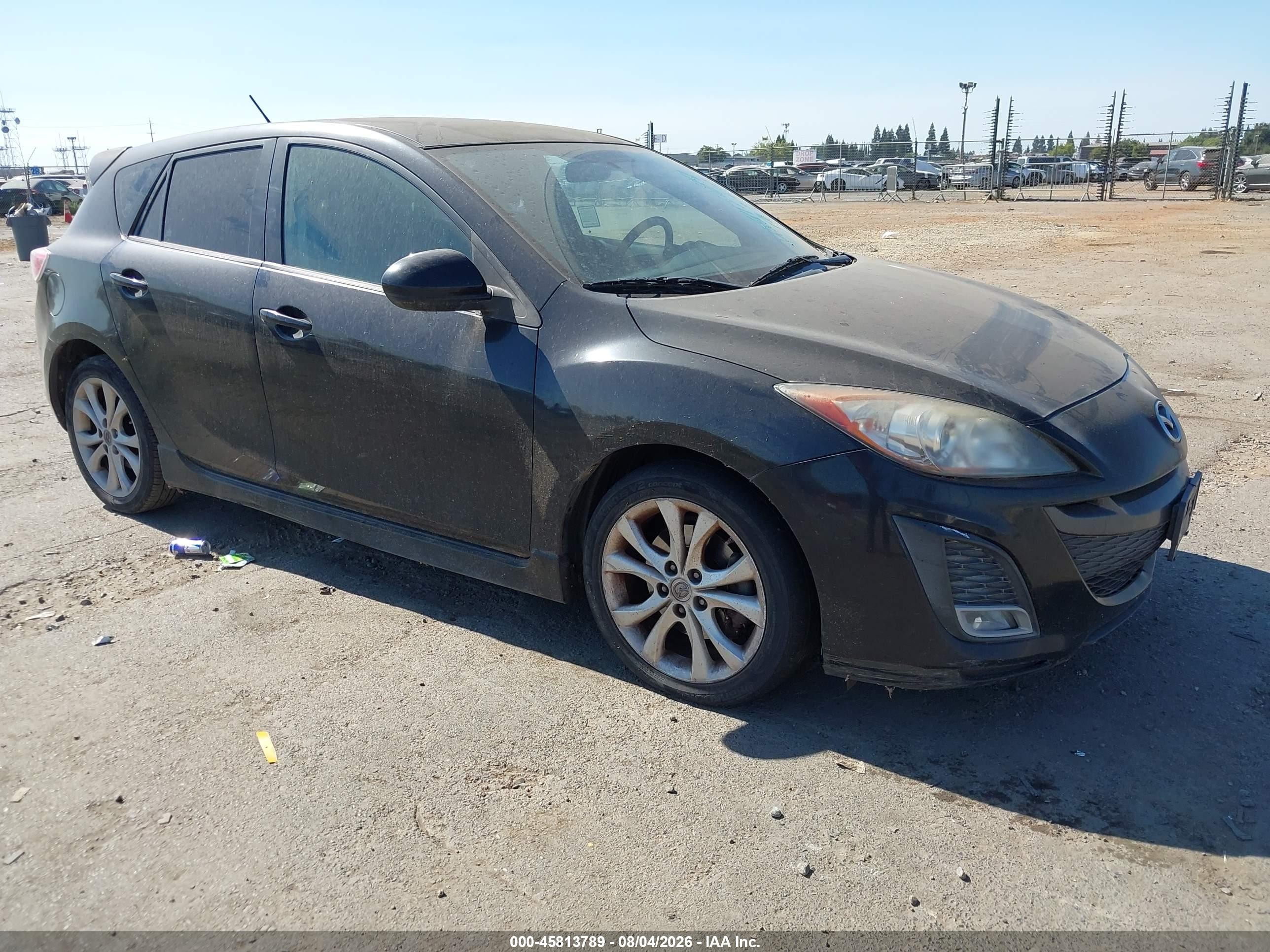 2011 Mazda Mazda3 S Sport Black vin: JM1BL1K61B1426980