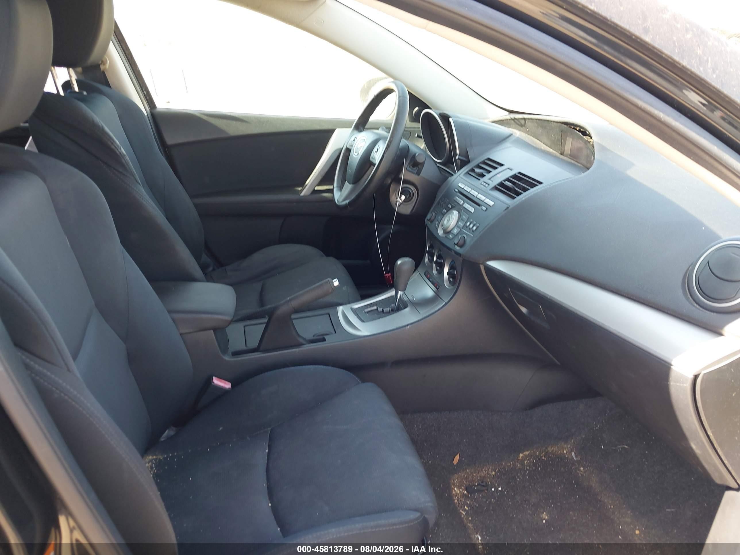 2011 Mazda Mazda3 S Sport Black vin: JM1BL1K61B1426980