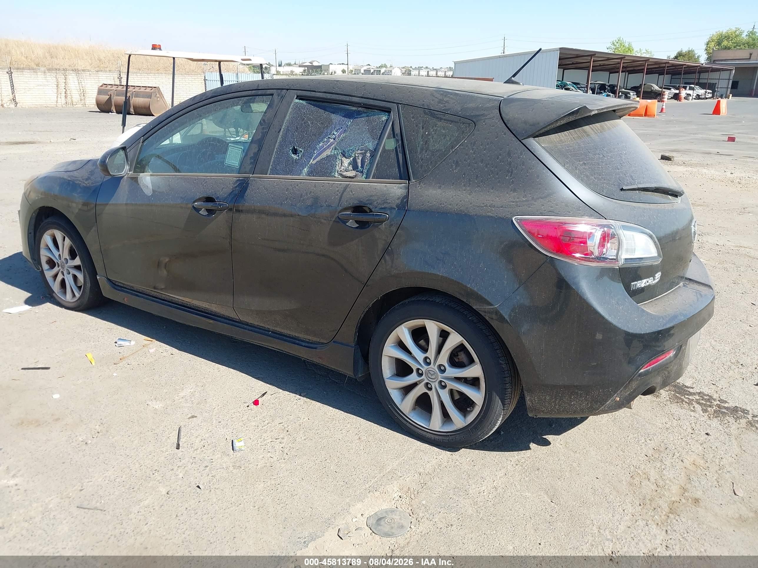 2011 Mazda Mazda3 S Sport Black vin: JM1BL1K61B1426980