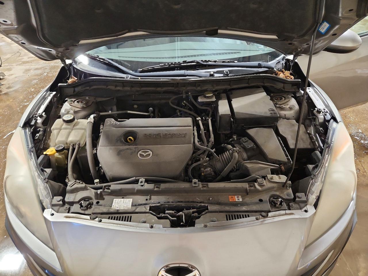 2011 Mazda 3 S Silver vin: JM1BL1K61B1453919