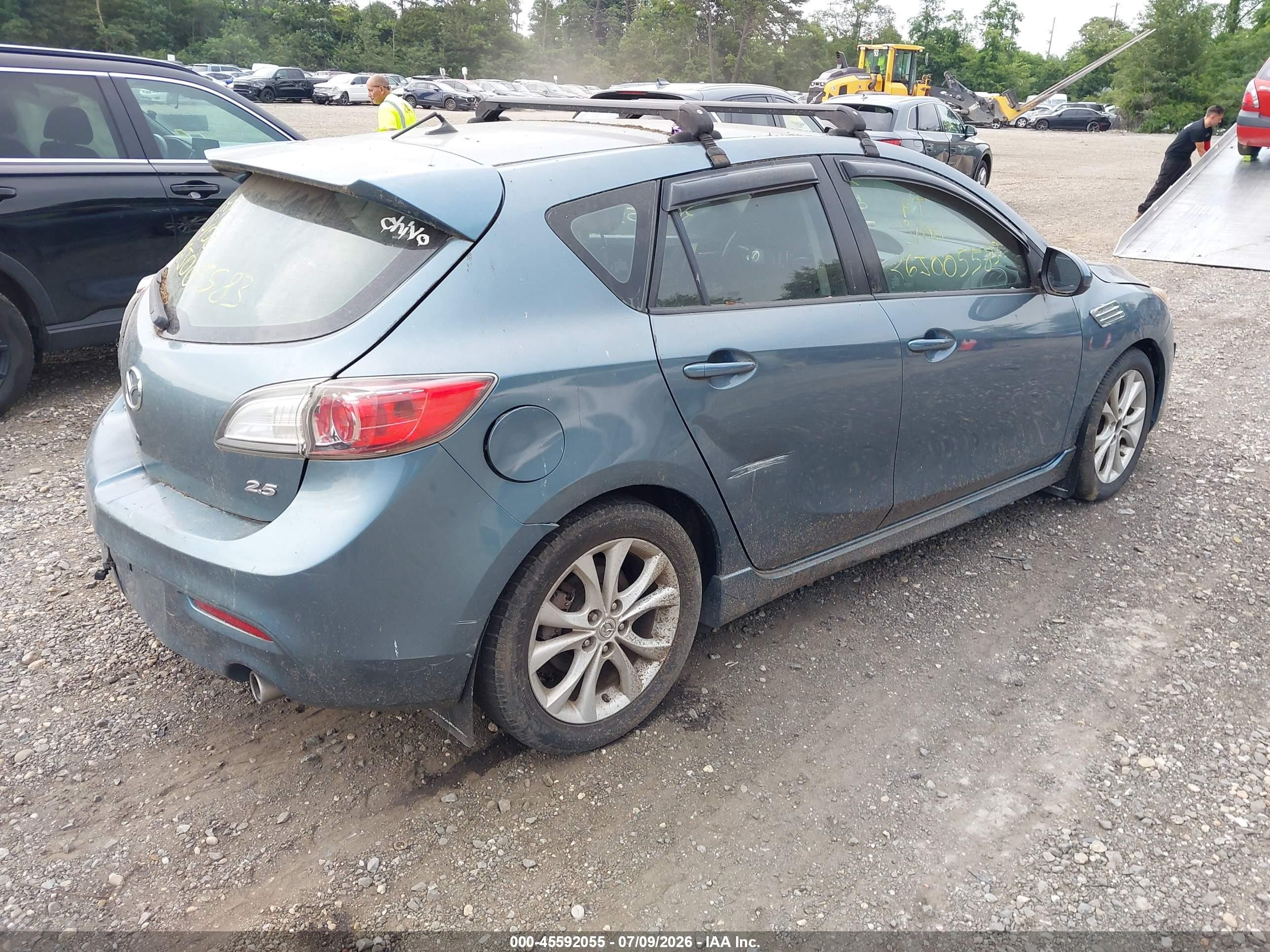 2011 Mazda Mazda3 S Sport Серый vin: JM1BL1K62B1374310