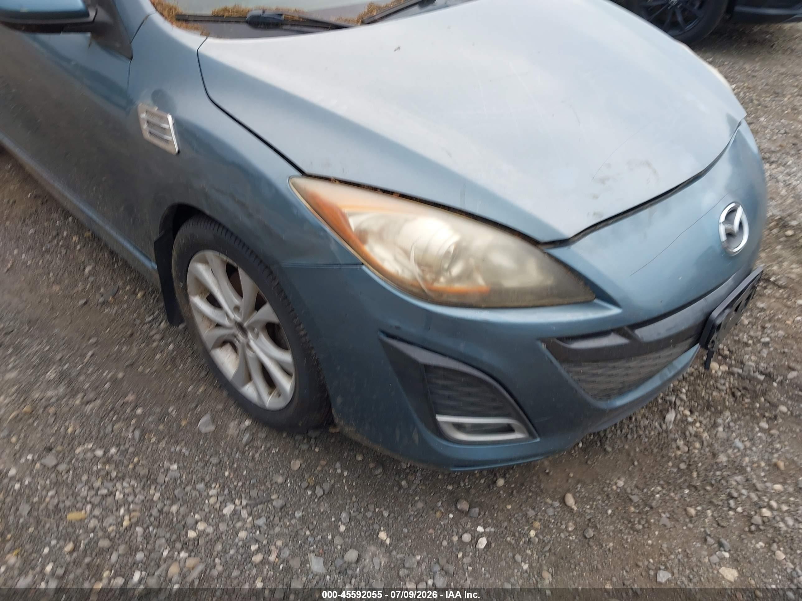 2011 Mazda Mazda3 S Sport Серый vin: JM1BL1K62B1374310