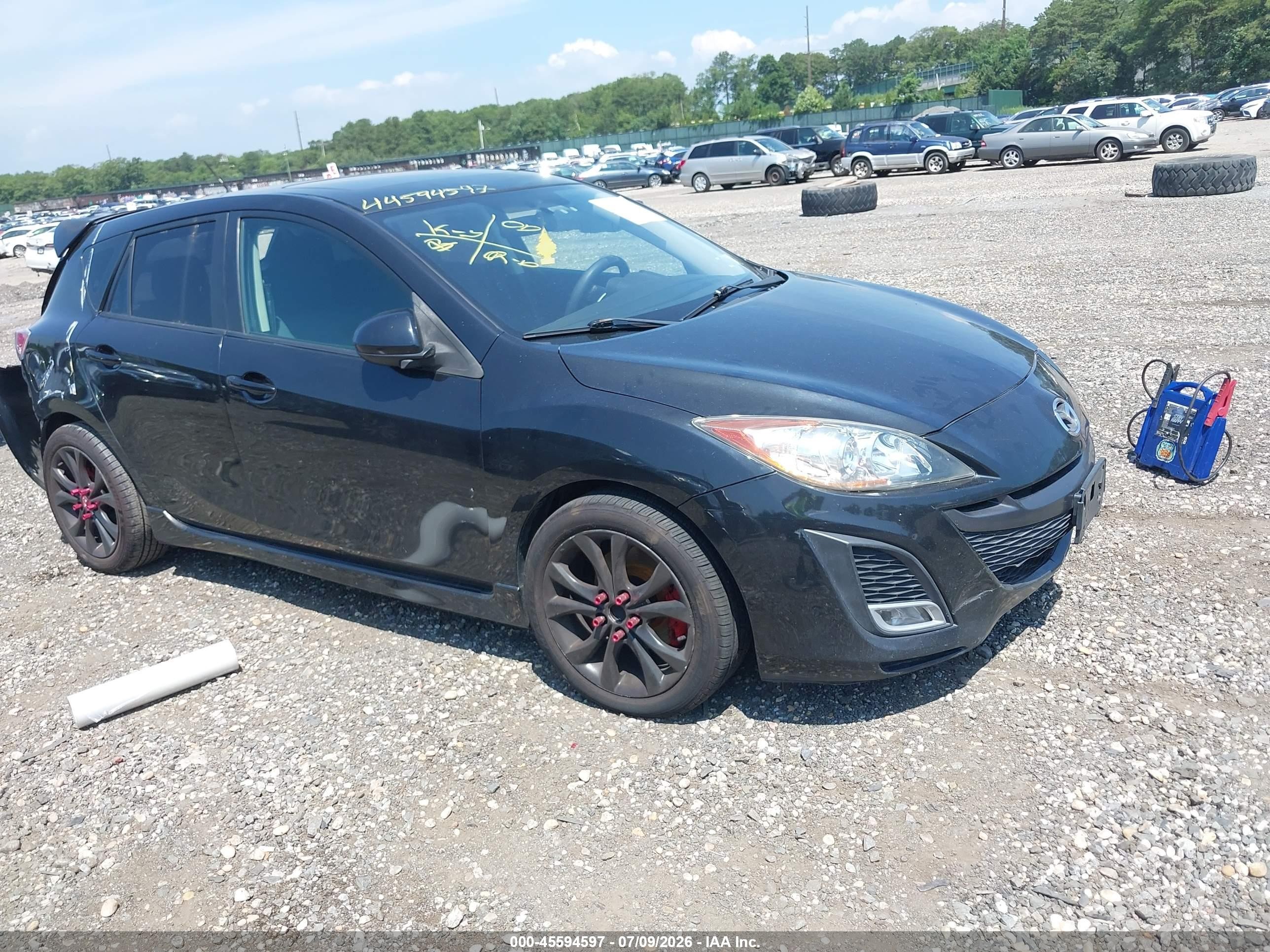 2011 Mazda Mazda3 S Sport Black vin: JM1BL1K62B1406267