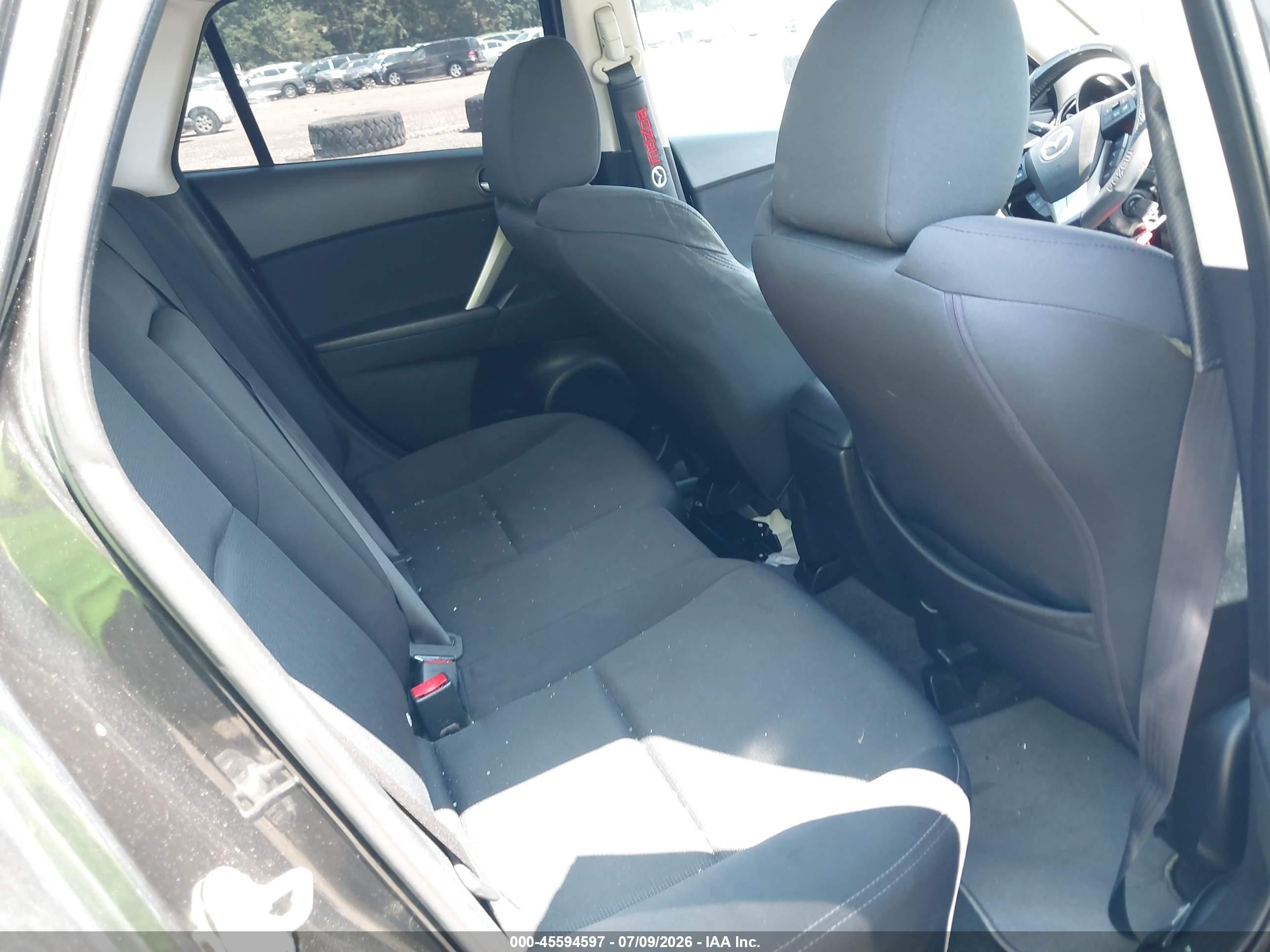 2011 Mazda Mazda3 S Sport Black vin: JM1BL1K62B1406267