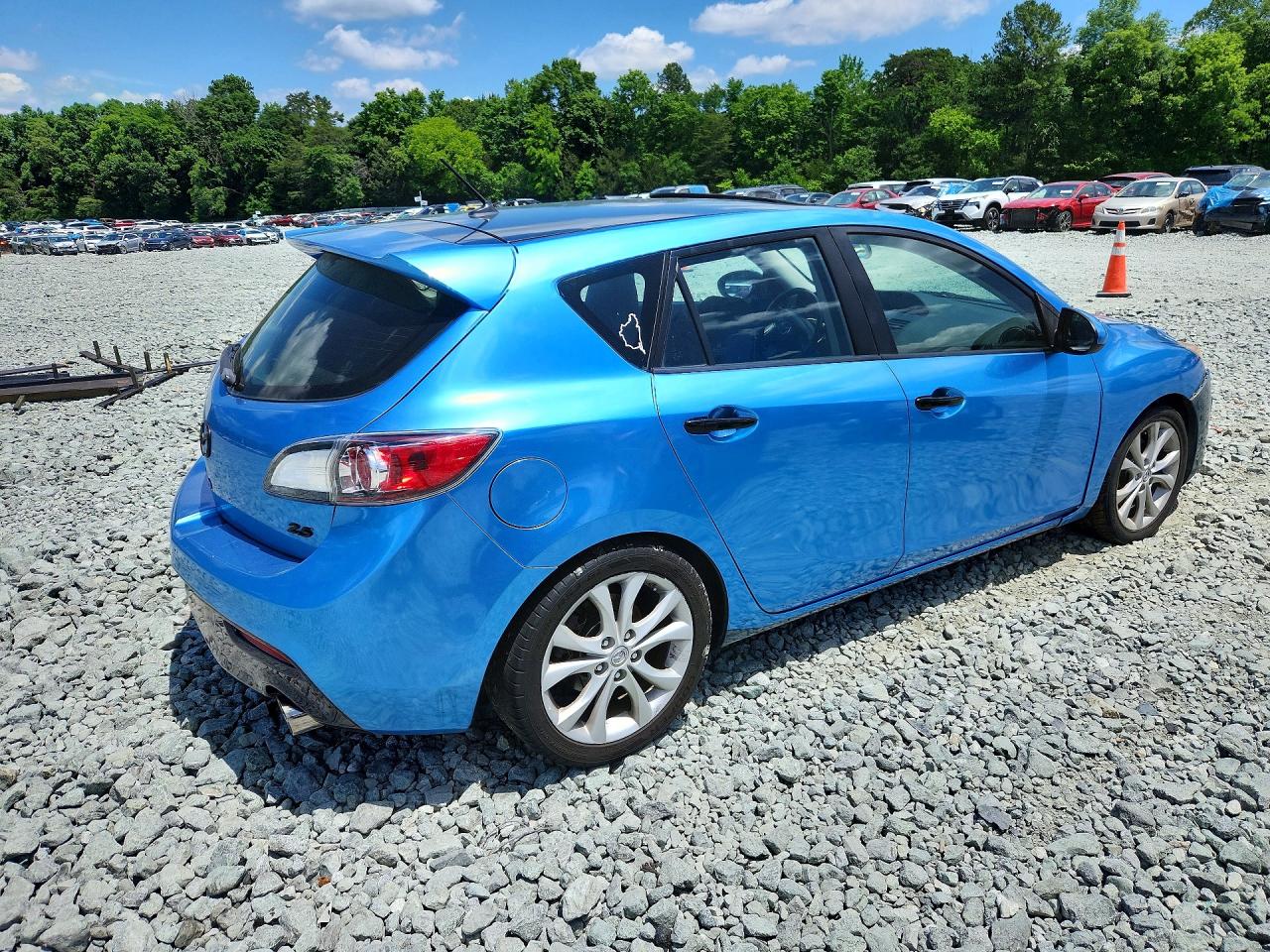 2011 Mazda 3 S Blue vin: JM1BL1K63B1453789