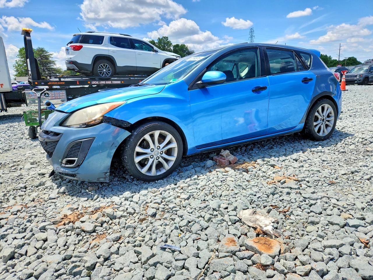 2011 Mazda 3 S Blue vin: JM1BL1K63B1453789