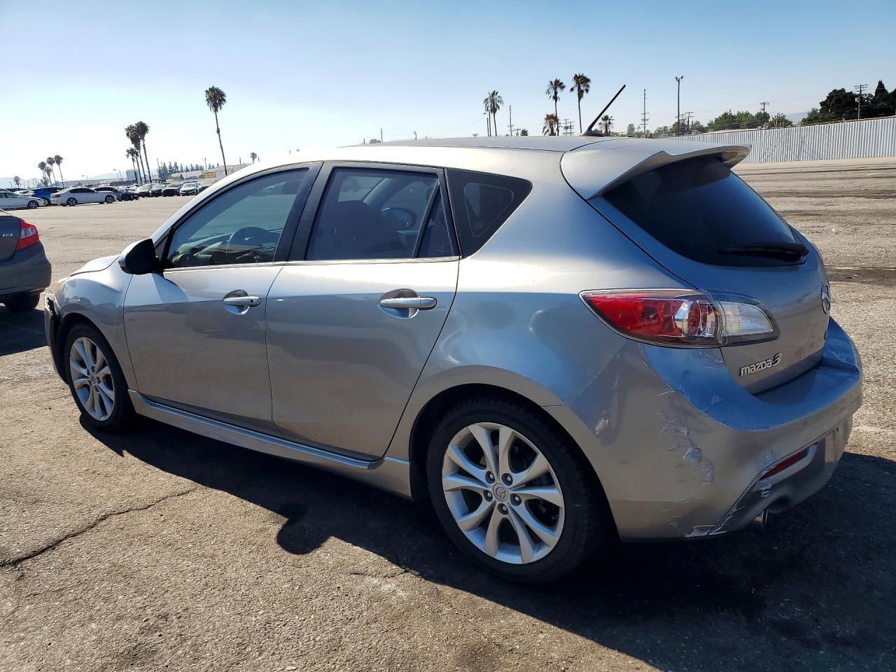 2011 Mazda 3 S Gray vin: JM1BL1K63B1476117