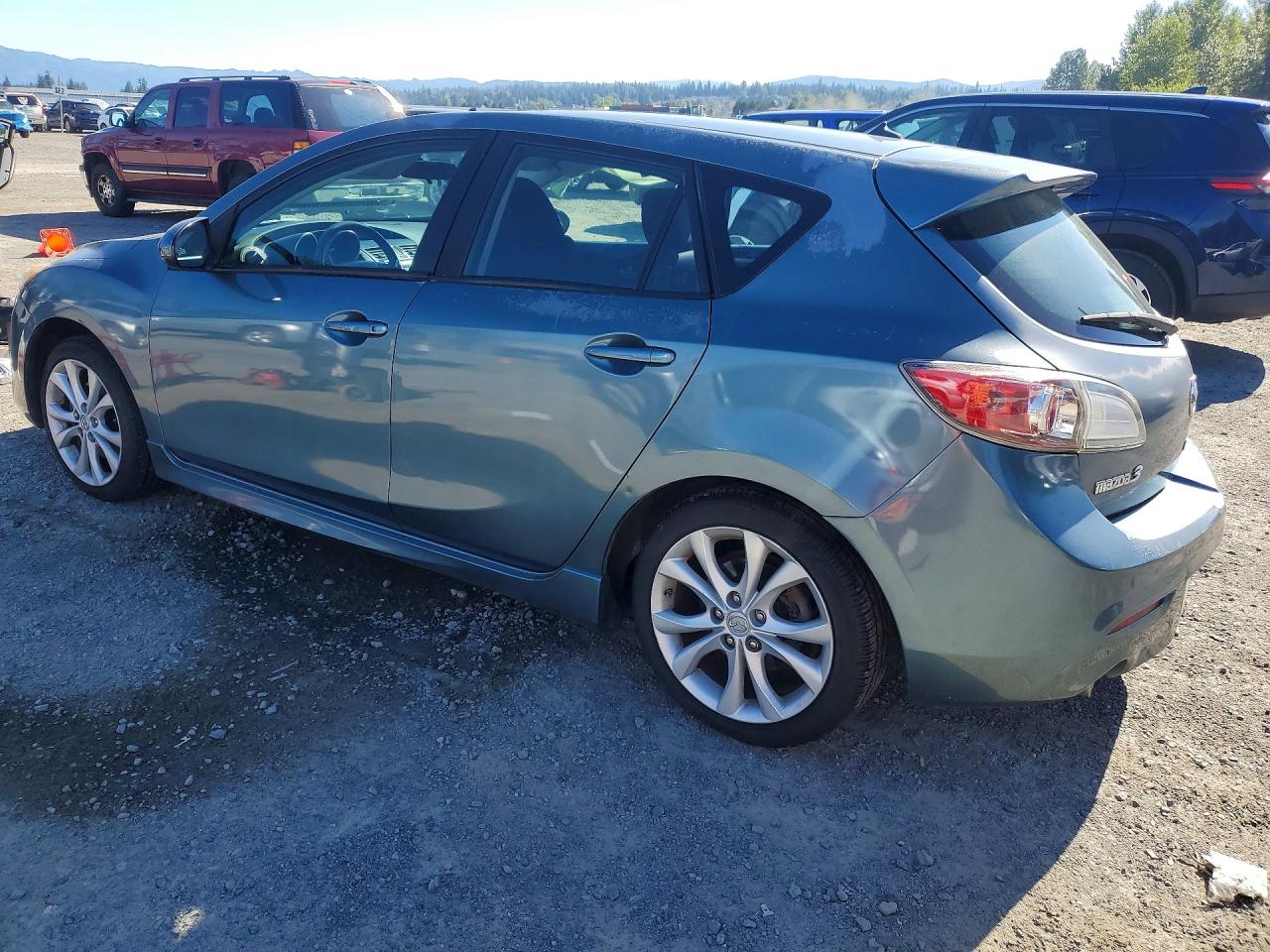 2011 Mazda 3 S Teal vin: JM1BL1K67B1465458