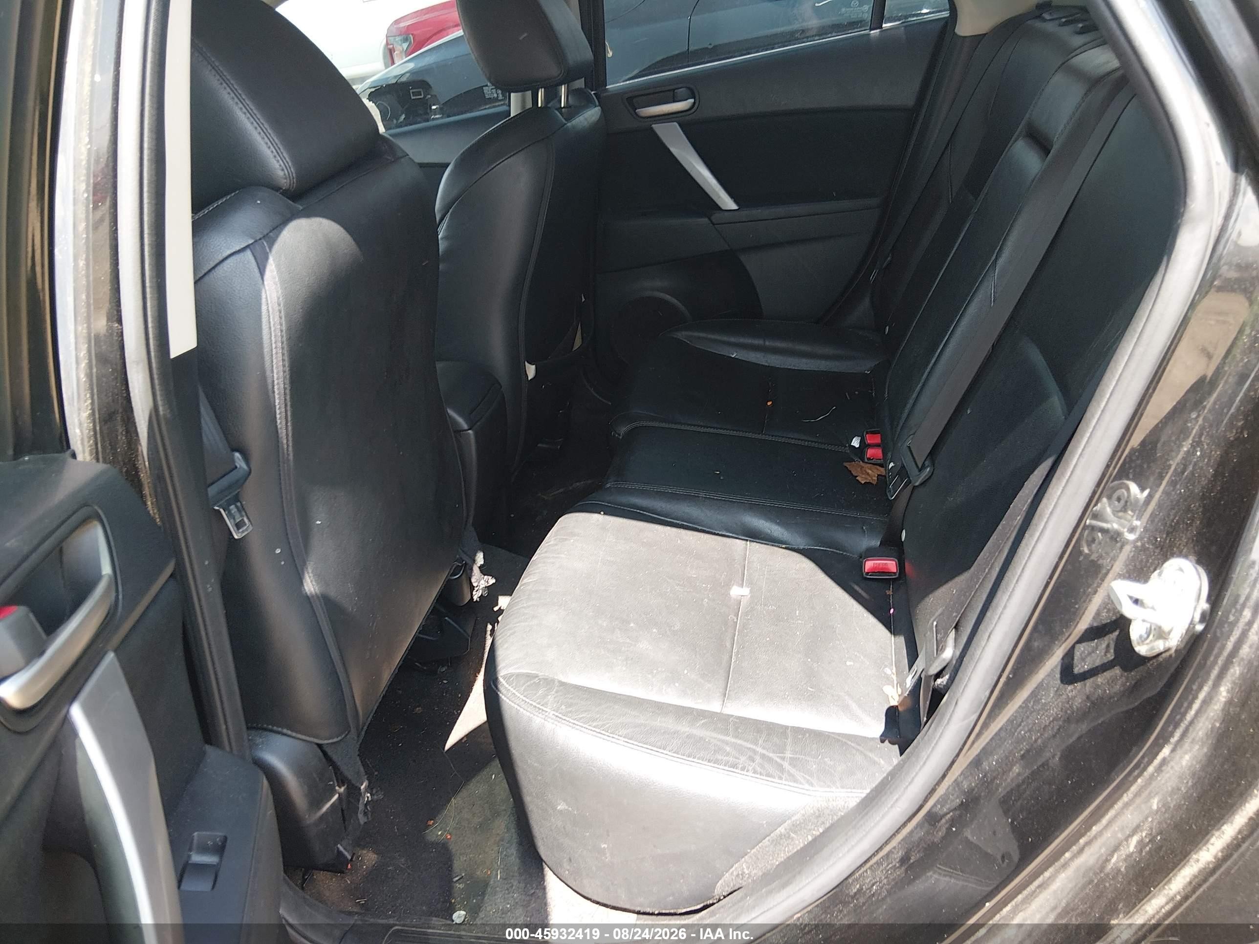 2011 Mazda Mazda3 S Sport Black vin: JM1BL1K68B1487100