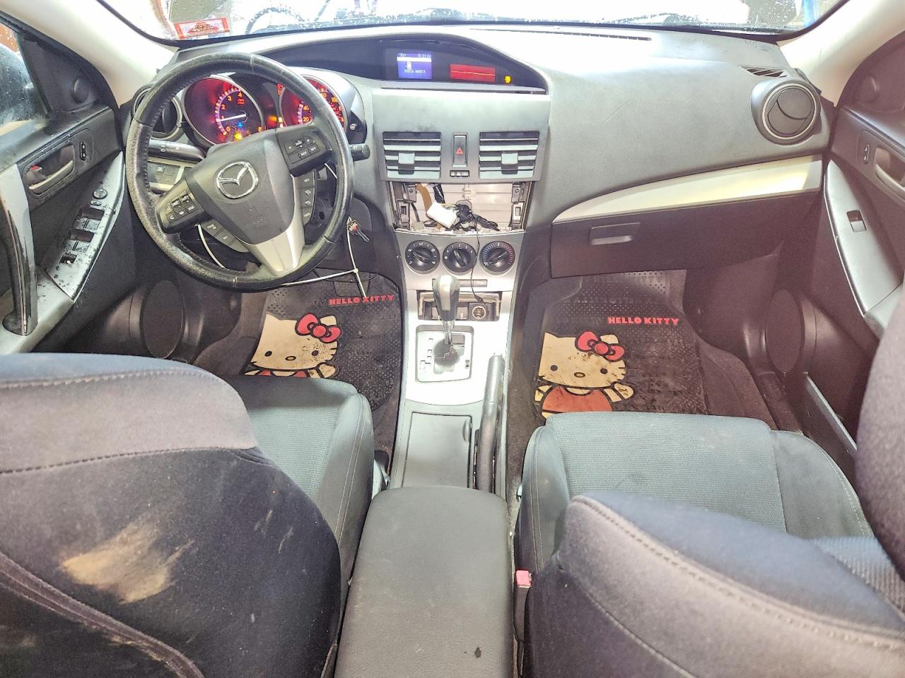 2011 Mazda 3 S Gray vin: JM1BL1K69B1375583