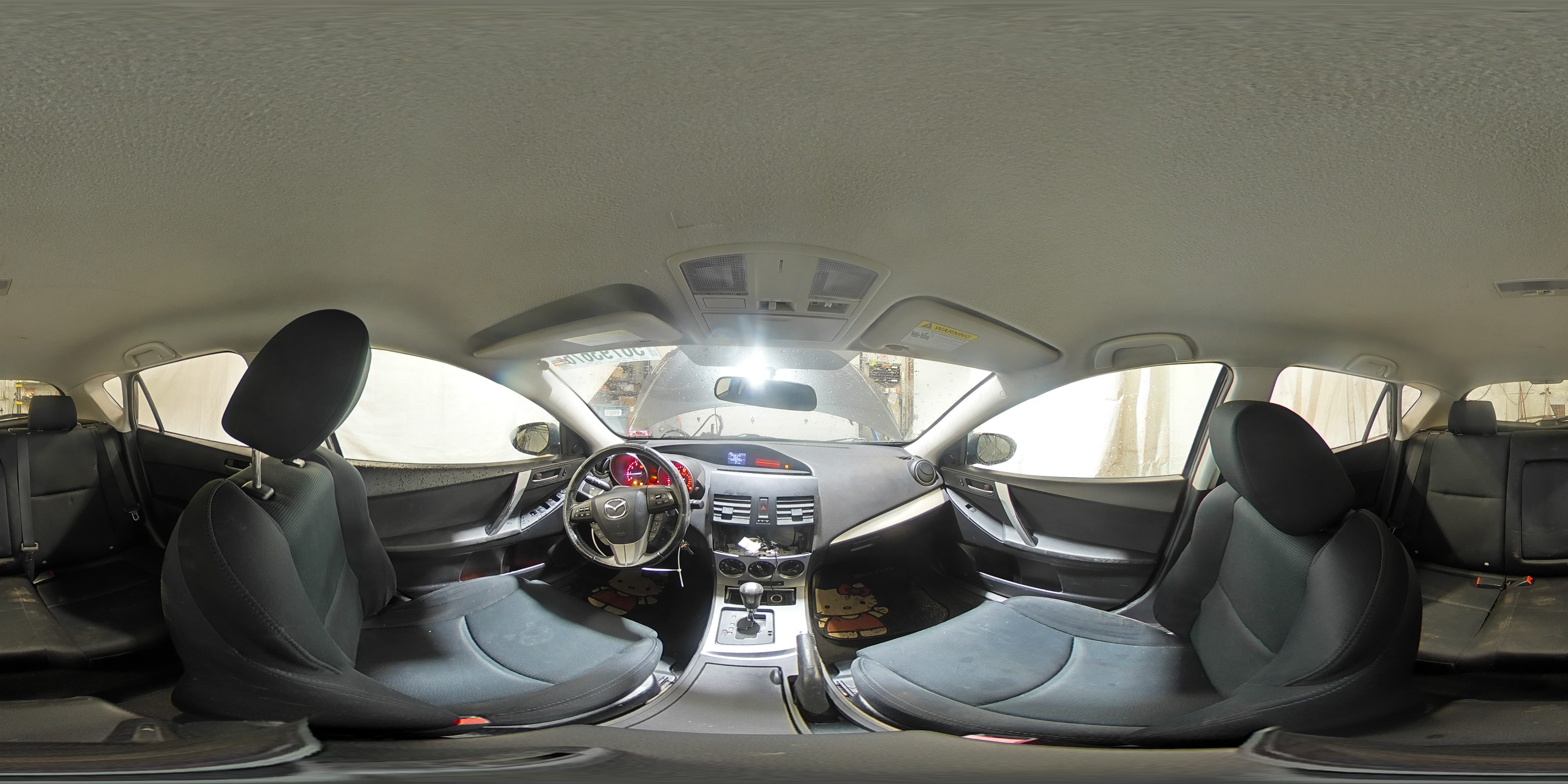 2011 Mazda 3 S Gray vin: JM1BL1K69B1375583