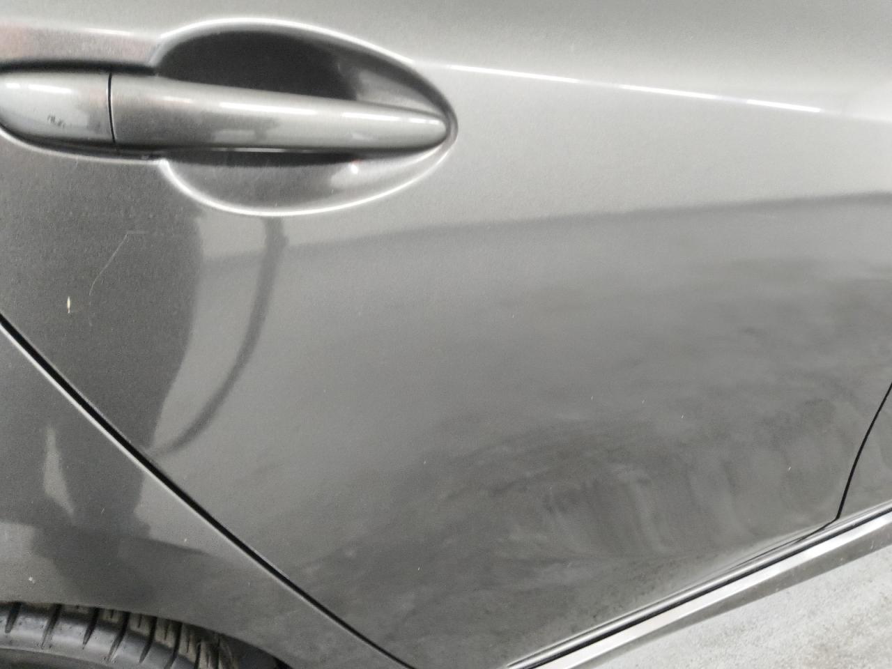 2011 Mazda 3 S Charcoal vin: JM1BL1K69B1451268 Damage: Right Rear Door, Heavy Scratch, 2 To 3 Inches