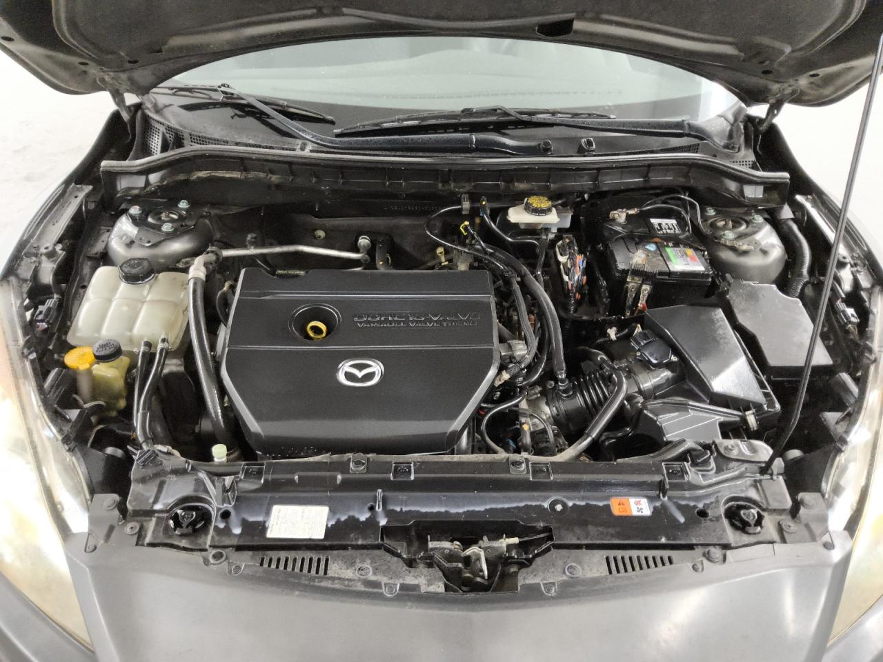 2011 Mazda 3 S Charcoal vin: JM1BL1K69B1451268 Damage: Fluid Level Coolant, Low Fluid, Unacceptable