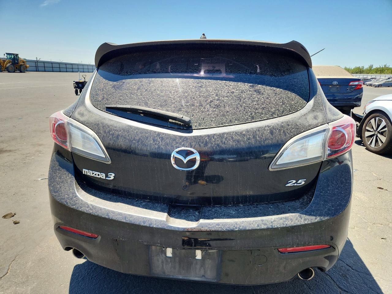 2011 Mazda 3 S Black vin: JM1BL1K6XB1364074