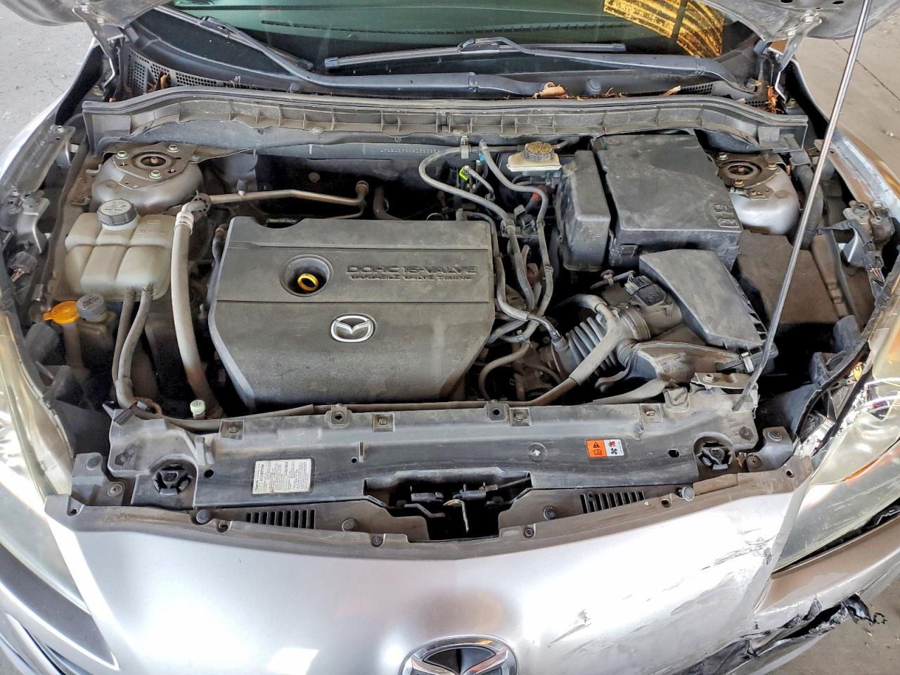 2011 Mazda 3 S Серый vin: JM1BL1K6XB1393929