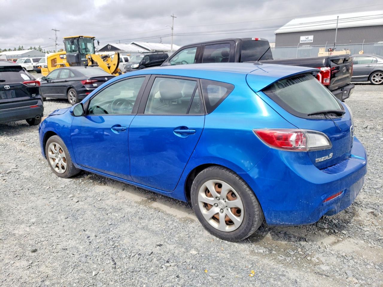 2012 Mazda 3 I Синий vin: JM1BL1KF0C1551499