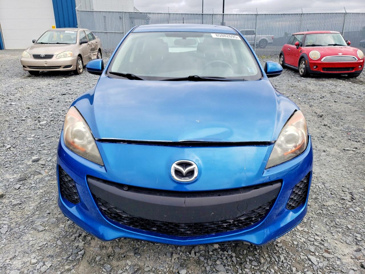 2012 Mazda 3 I Синий vin: JM1BL1KF0C1551499