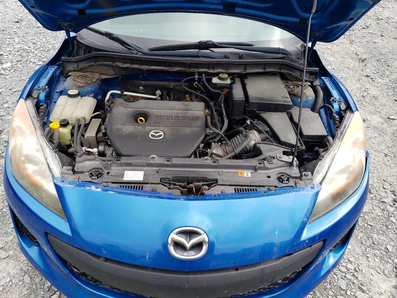 2012 Mazda 3 I Синий vin: JM1BL1KF0C1551499