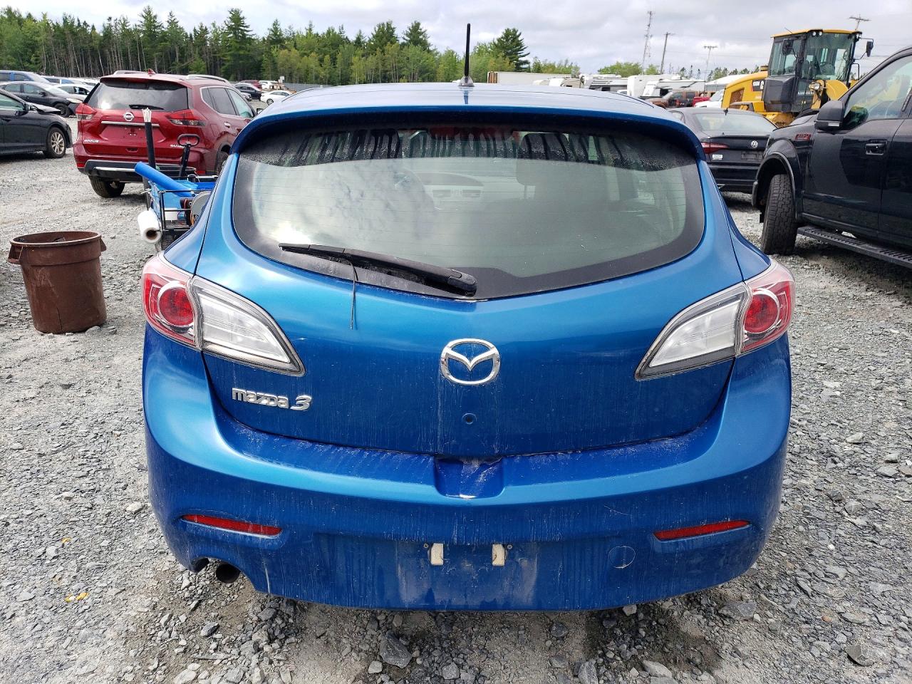 2012 Mazda 3 I Синий vin: JM1BL1KF0C1551499