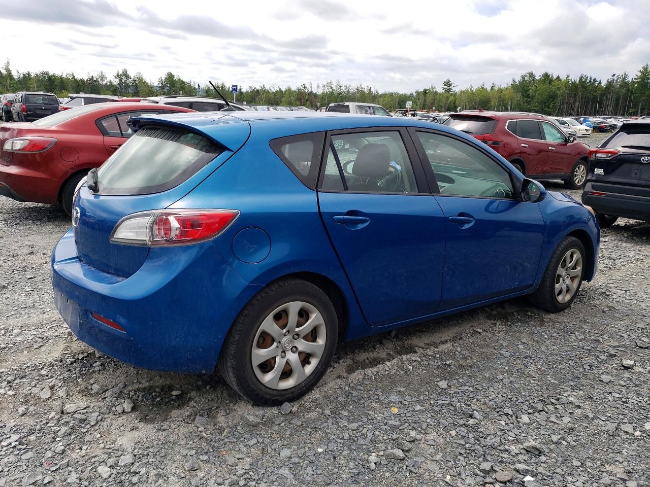 2012 Mazda 3 I Синий vin: JM1BL1KF0C1551499