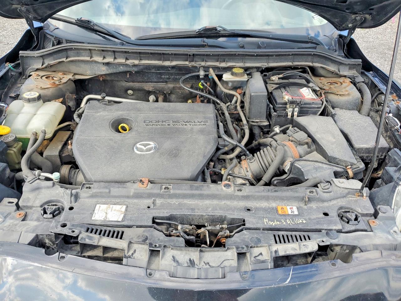 2013 Mazda 3 Hatchback Черный vin: JM1BL1KF1D1729342
