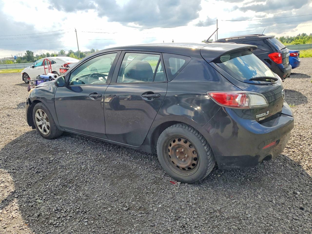 2013 Mazda 3 Hatchback Черный vin: JM1BL1KF1D1729342