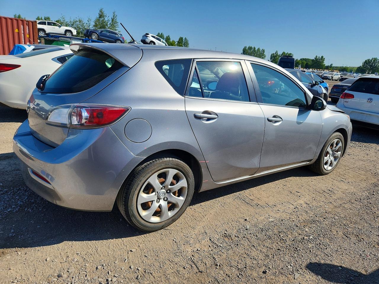 2013 Mazda 3 I Silver vin: JM1BL1KF2D1751690