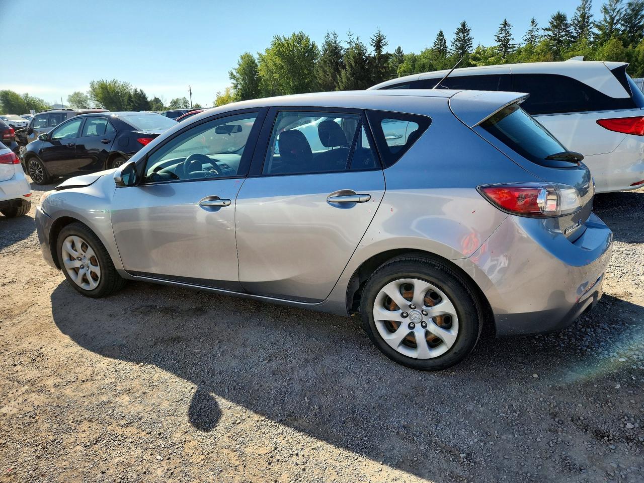 2013 Mazda 3 I Silver vin: JM1BL1KF2D1751690