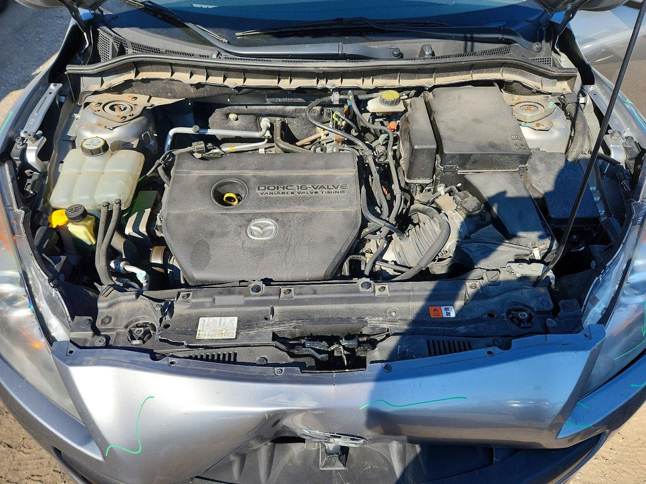 2013 Mazda 3 I Silver vin: JM1BL1KF2D1751690