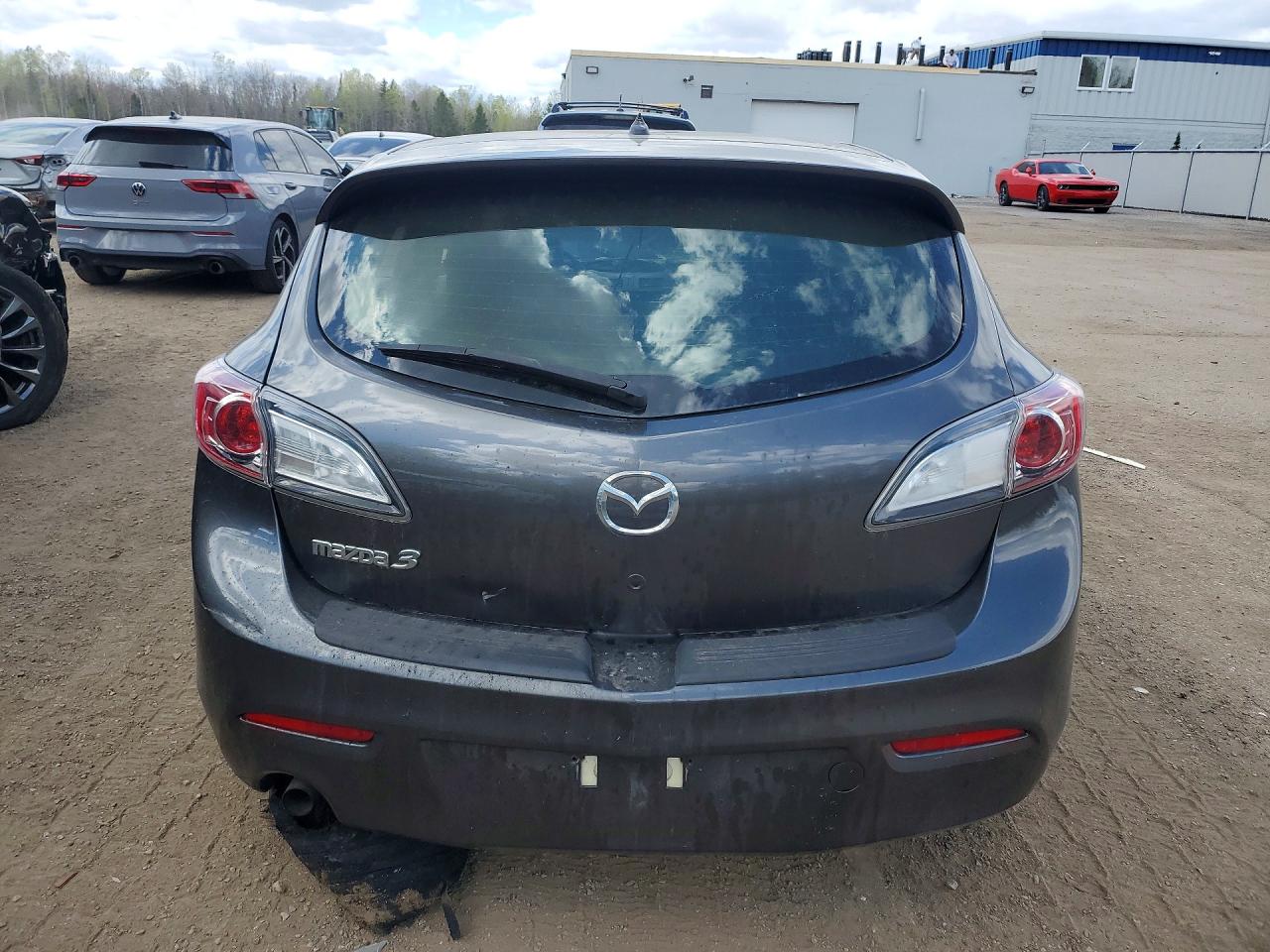 2011 Mazda 3 I Черный vin: JM1BL1KF3B1419920