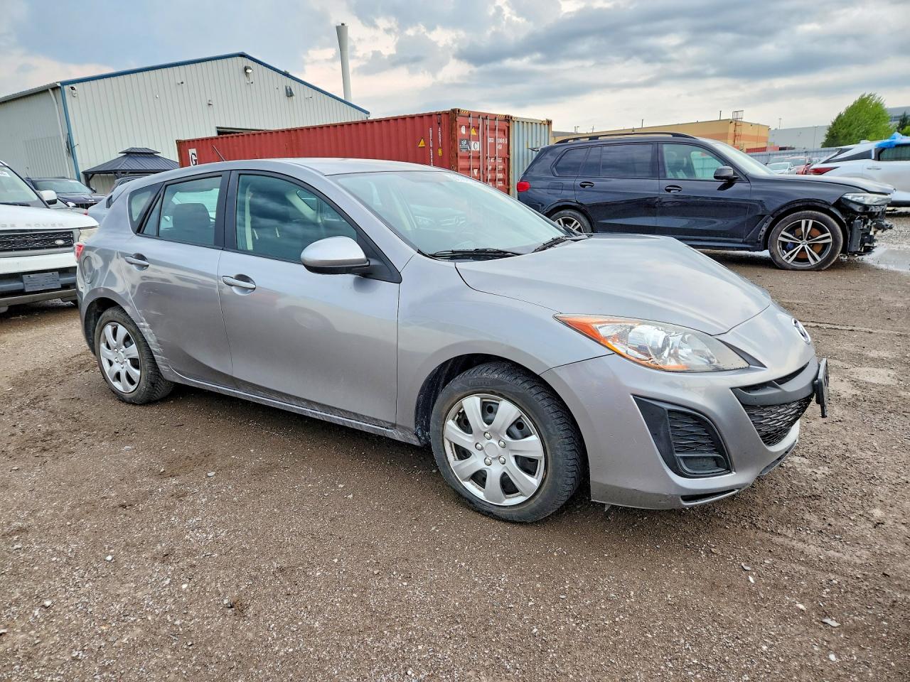 2011 Mazda 3 I Silver vin: JM1BL1KF4B1445023