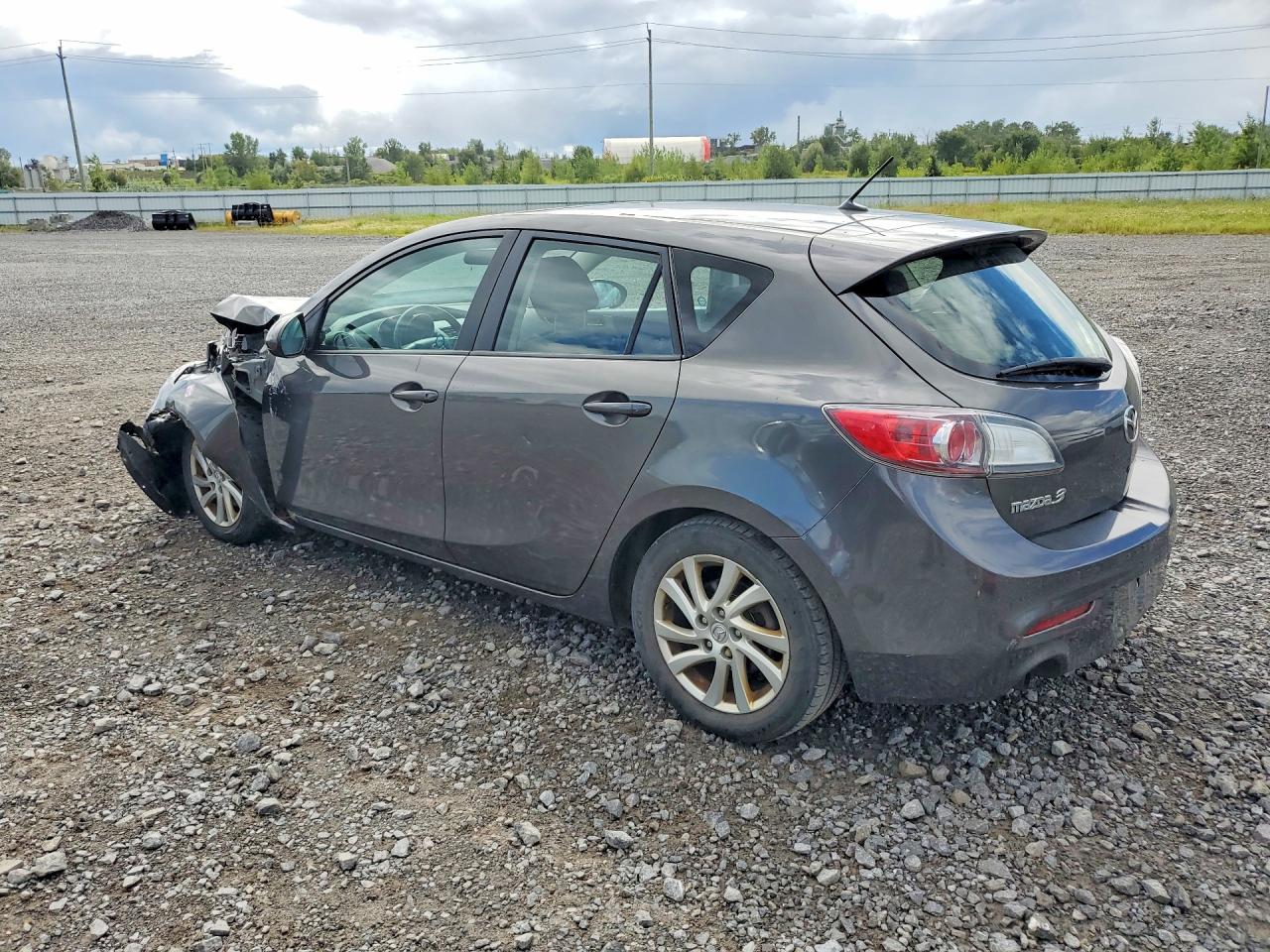2012 Mazda 3 I Silver vin: JM1BL1KF5C1588659