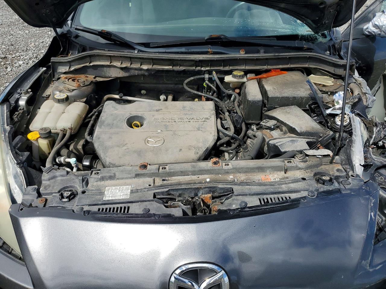 2012 Mazda 3 I Silver vin: JM1BL1KF5C1588659