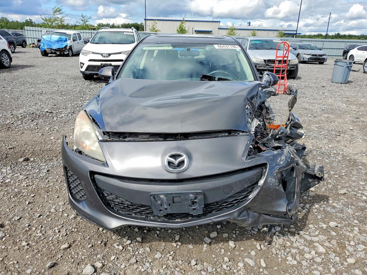 2012 Mazda 3 I Silver vin: JM1BL1KF5C1588659