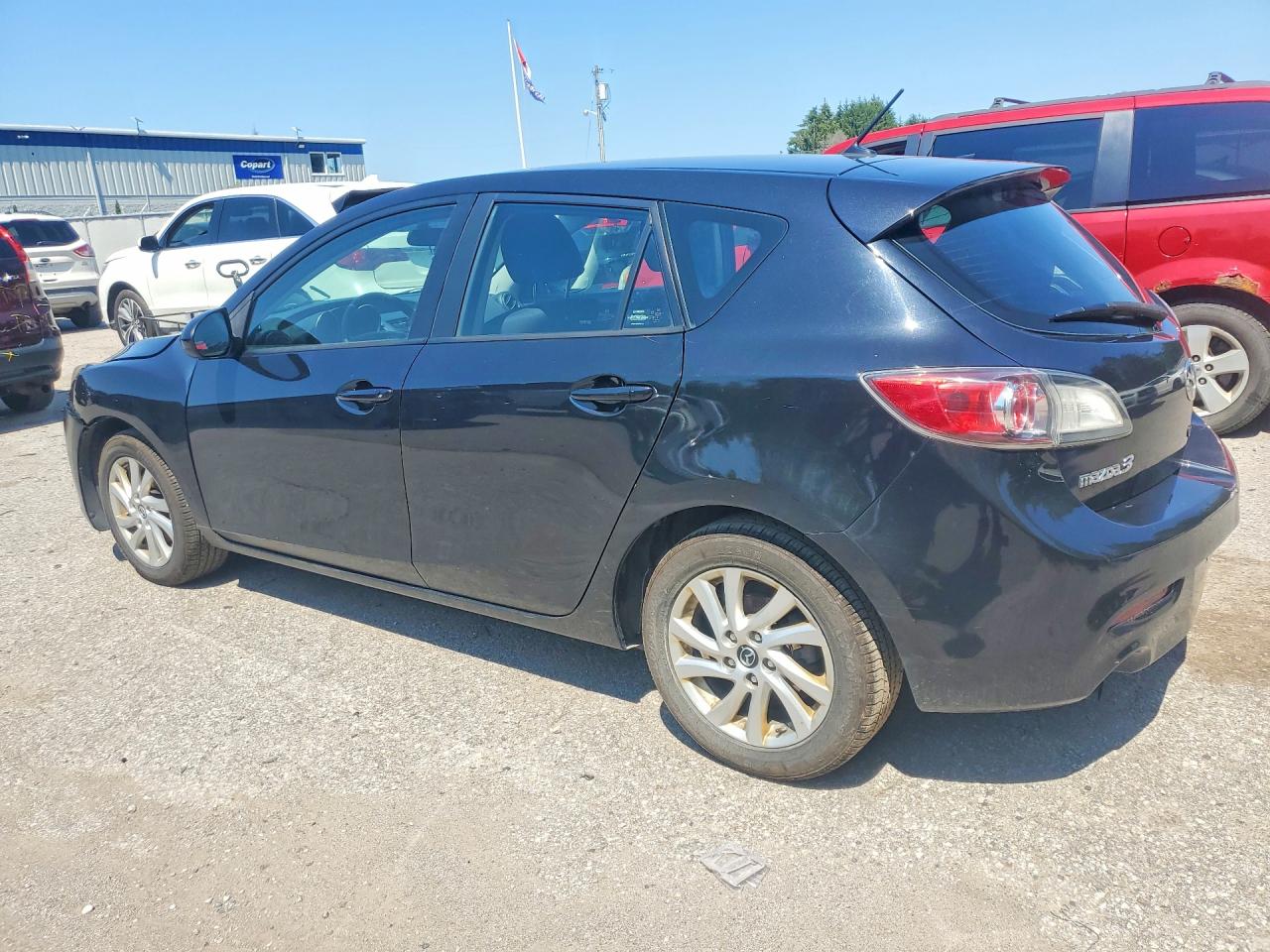 2013 Mazda 3 I Black vin: JM1BL1KF5D1803720