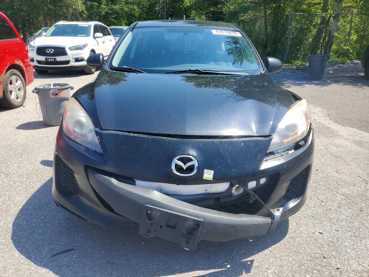 2013 Mazda 3 I Black vin: JM1BL1KF5D1803720