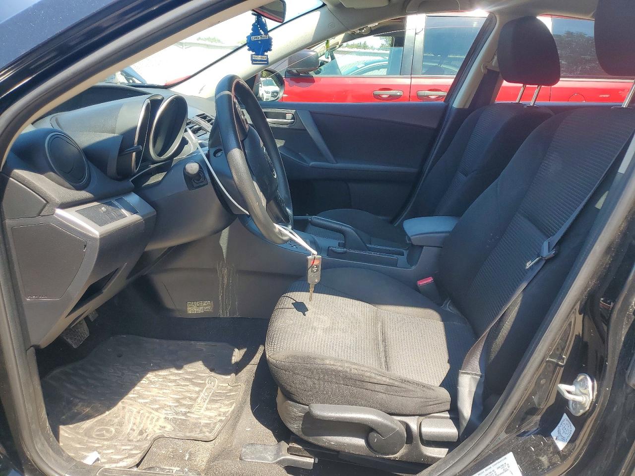 2013 Mazda 3 I Black vin: JM1BL1KF5D1803720