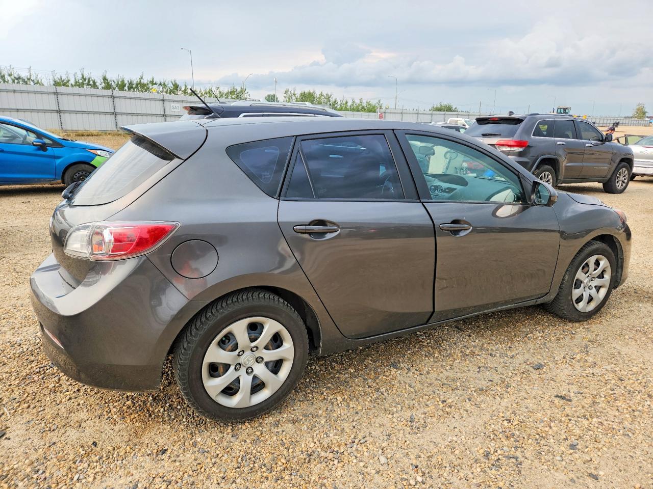 2013 Mazda 3 I Gray vin: JM1BL1KF6D1725545