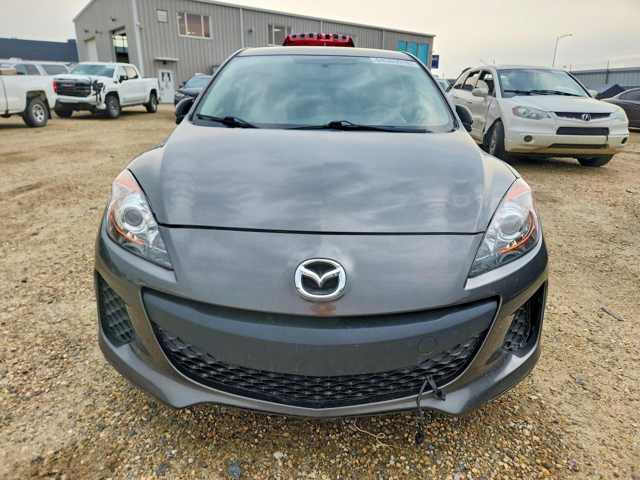 2013 Mazda 3 I Gray vin: JM1BL1KF6D1725545
