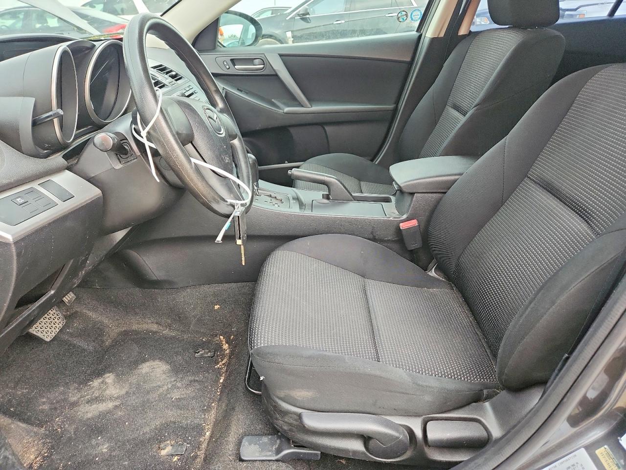 2013 Mazda 3 I Gray vin: JM1BL1KF6D1725545