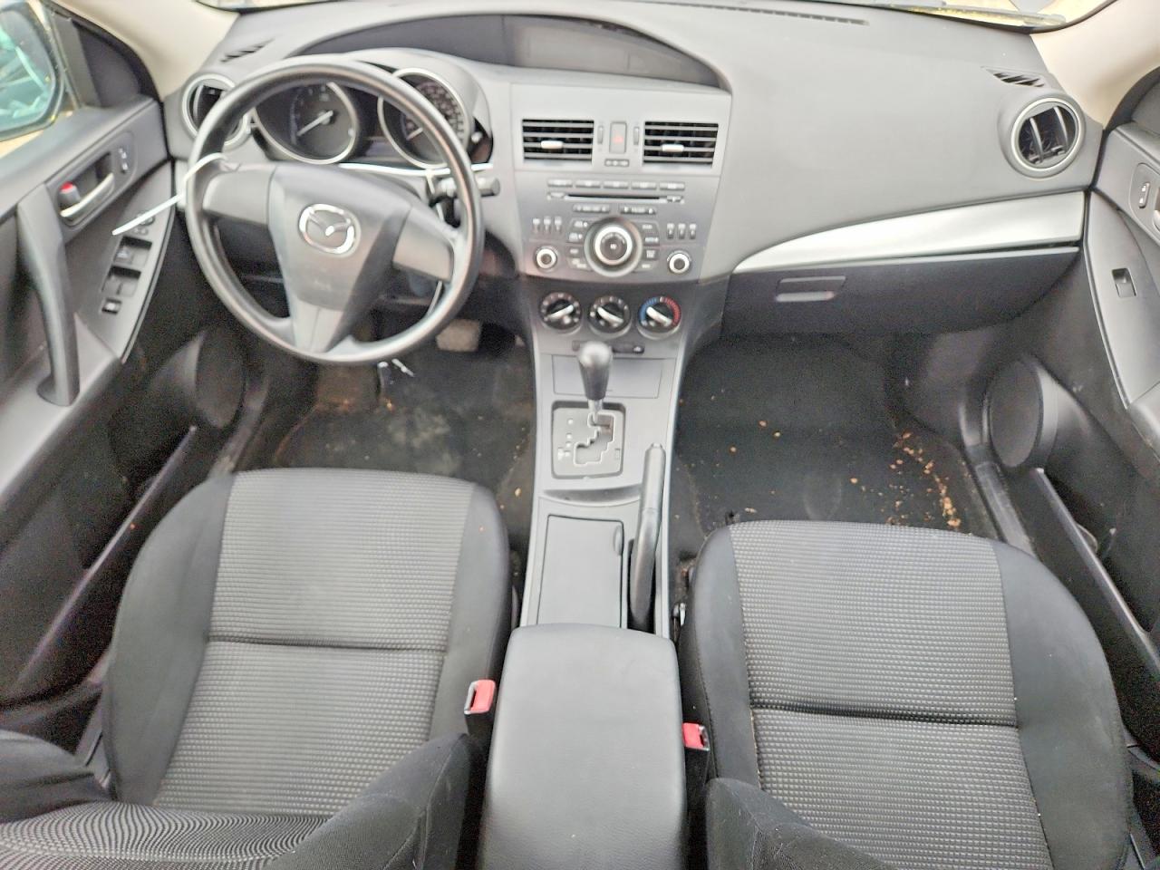 2013 Mazda 3 I Gray vin: JM1BL1KF6D1725545