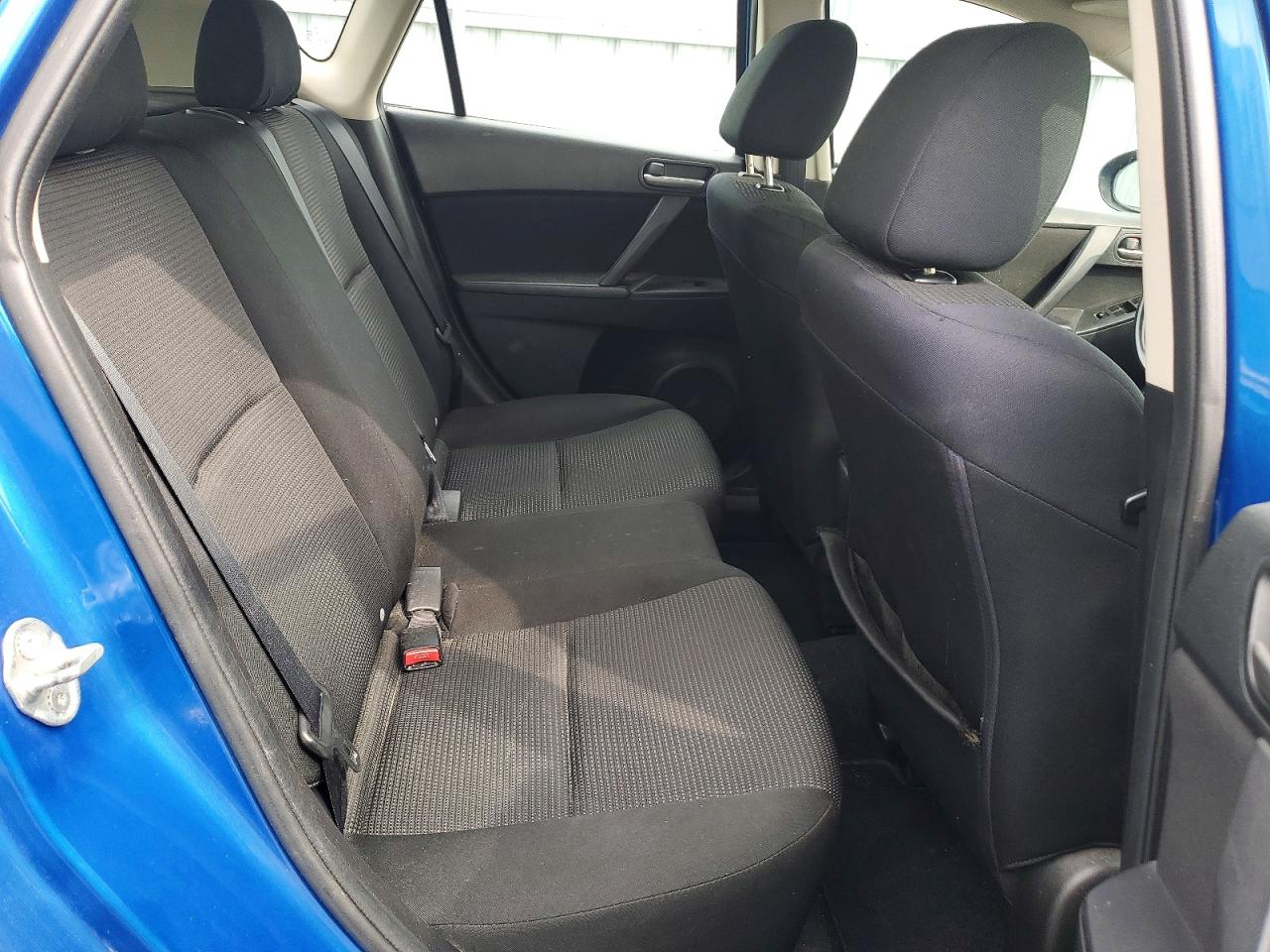 2013 Mazda 3 Hatchback Blue vin: JM1BL1KF7D1742743