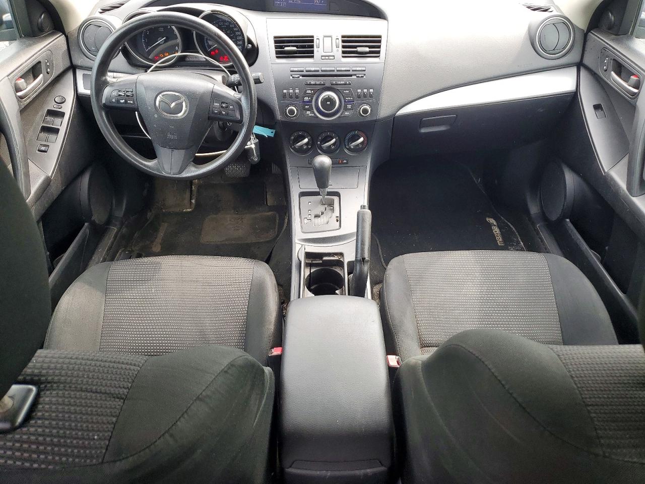 2013 Mazda 3 Hatchback Blue vin: JM1BL1KF7D1742743