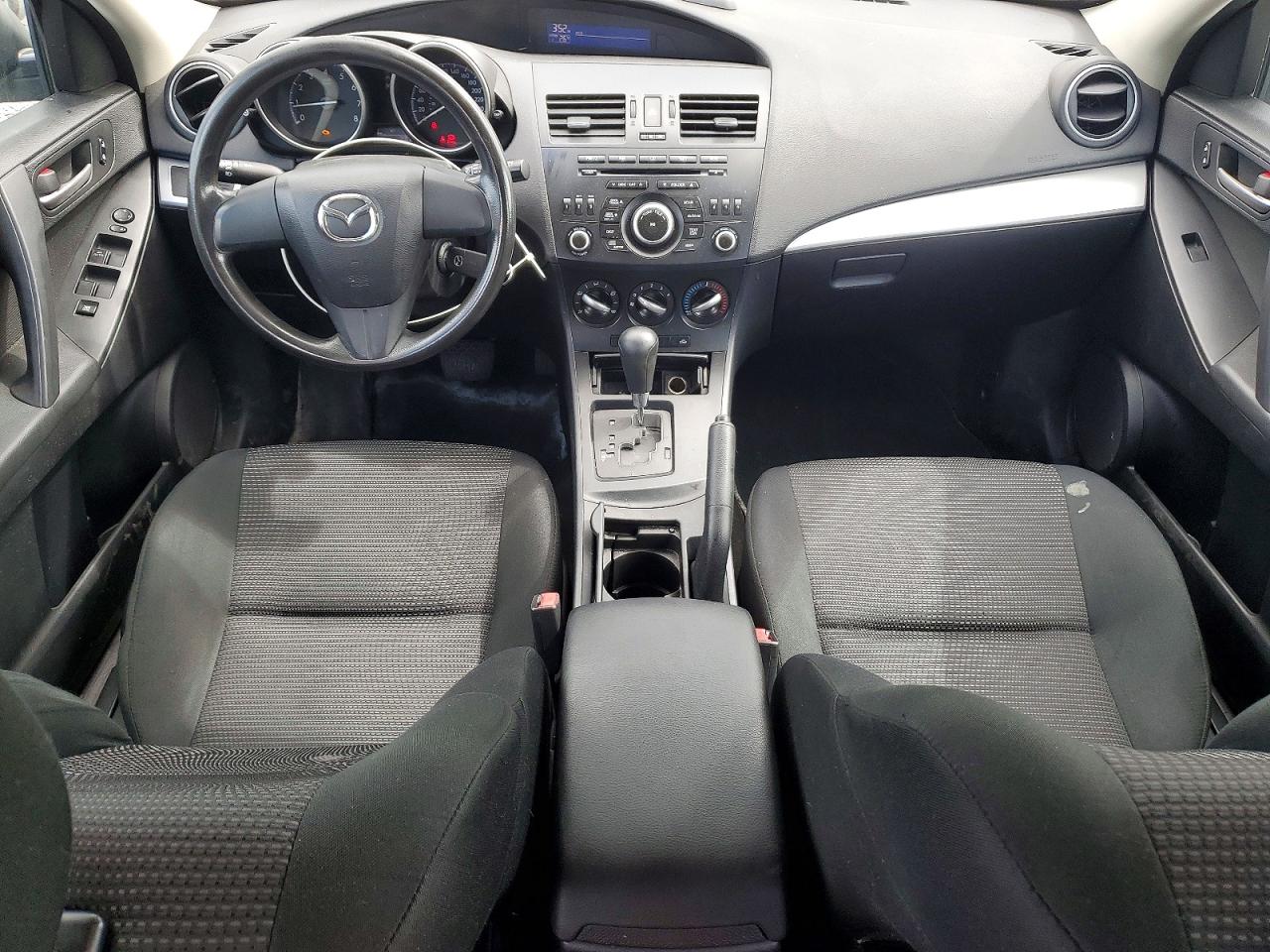 2013 Mazda 3 I Silver vin: JM1BL1KFXD1727895