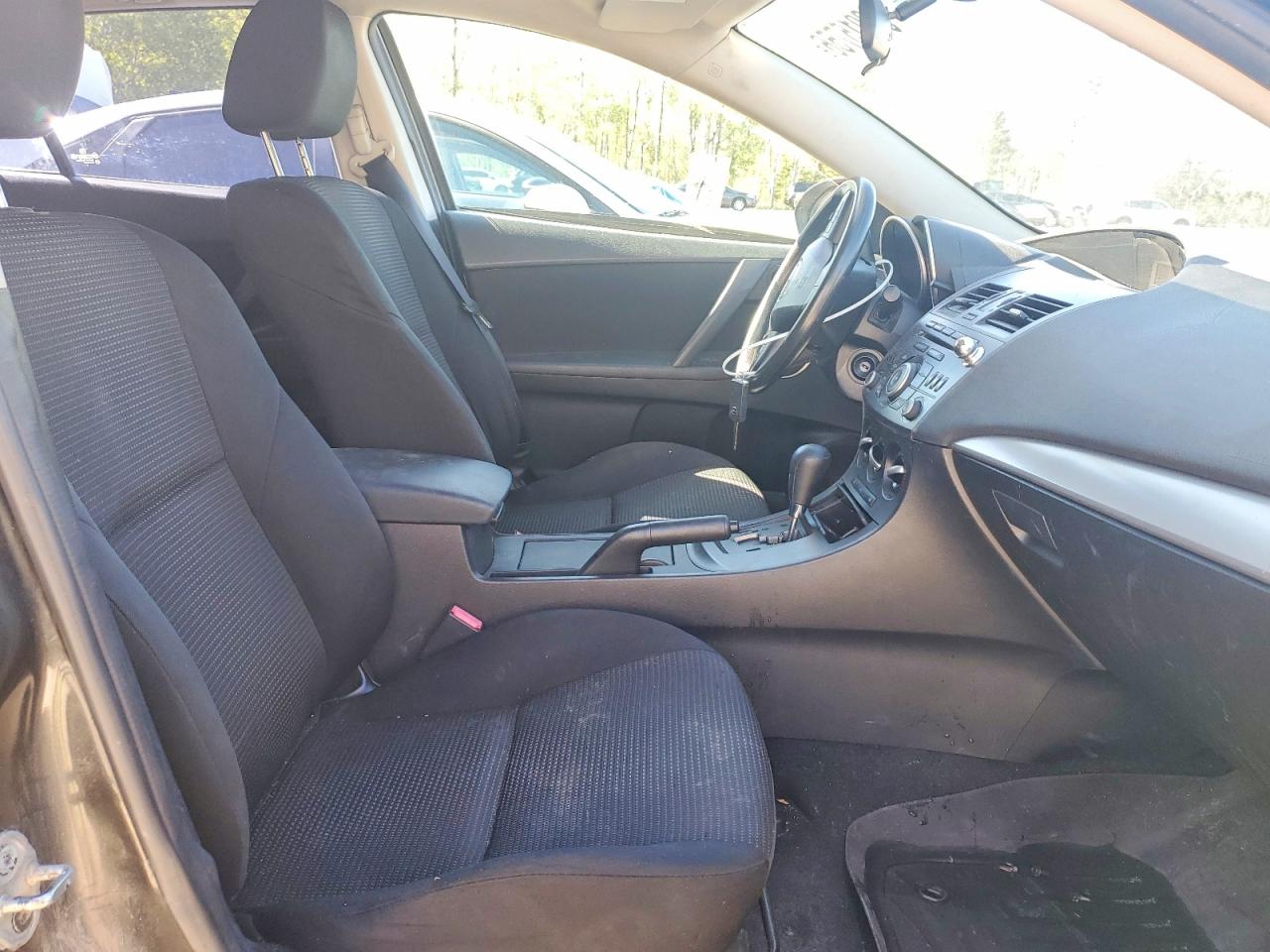 2013 Mazda 3 I Charcoal vin: JM1BL1KFXD1747290