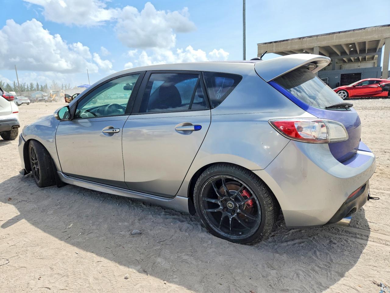 2012 Mazda Speed 3 Серебряный vin: JM1BL1L30C1519334