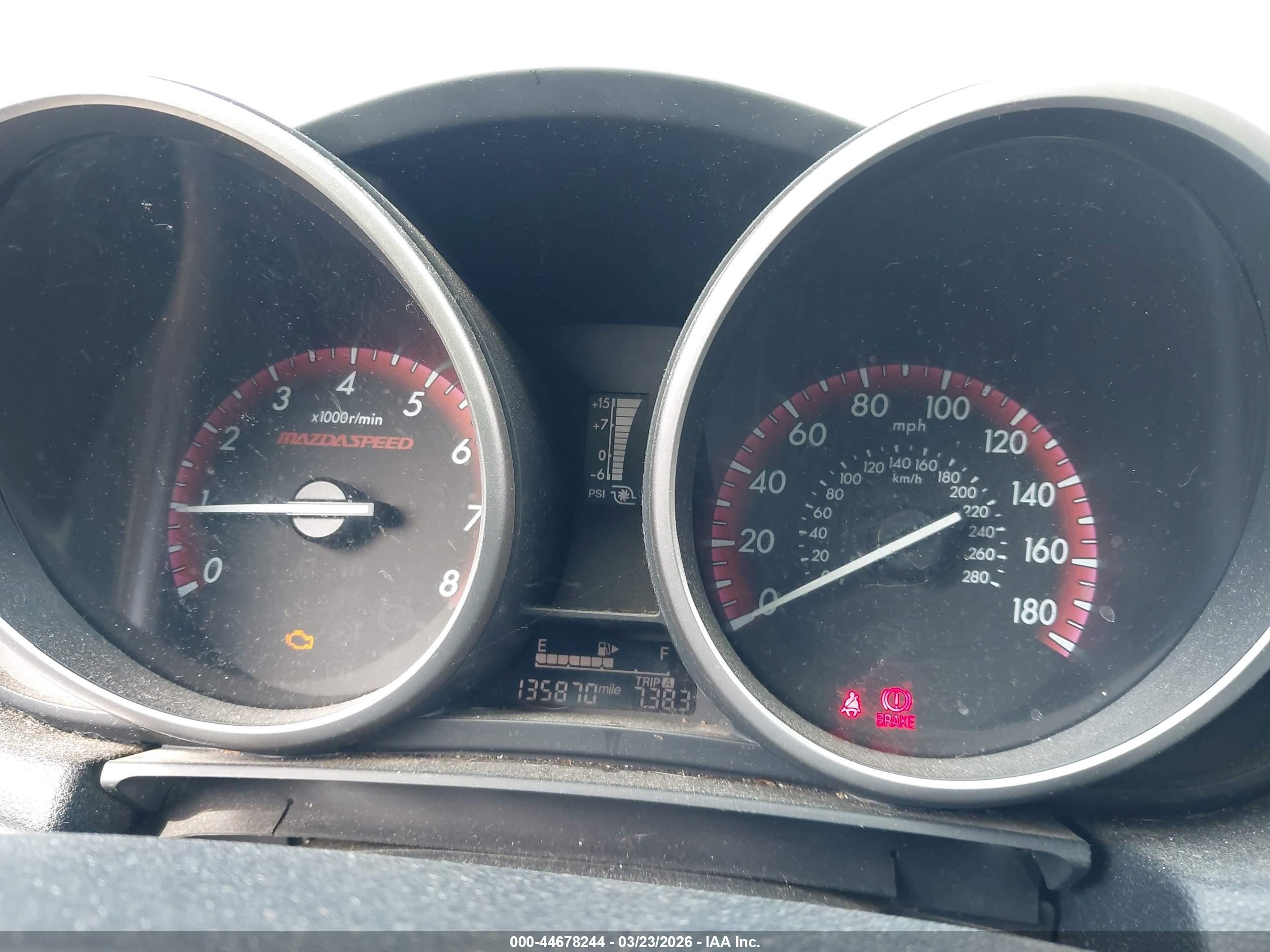 2012 Mazda Mazdaspeed3 Touring Серый vin: JM1BL1L30C1632703