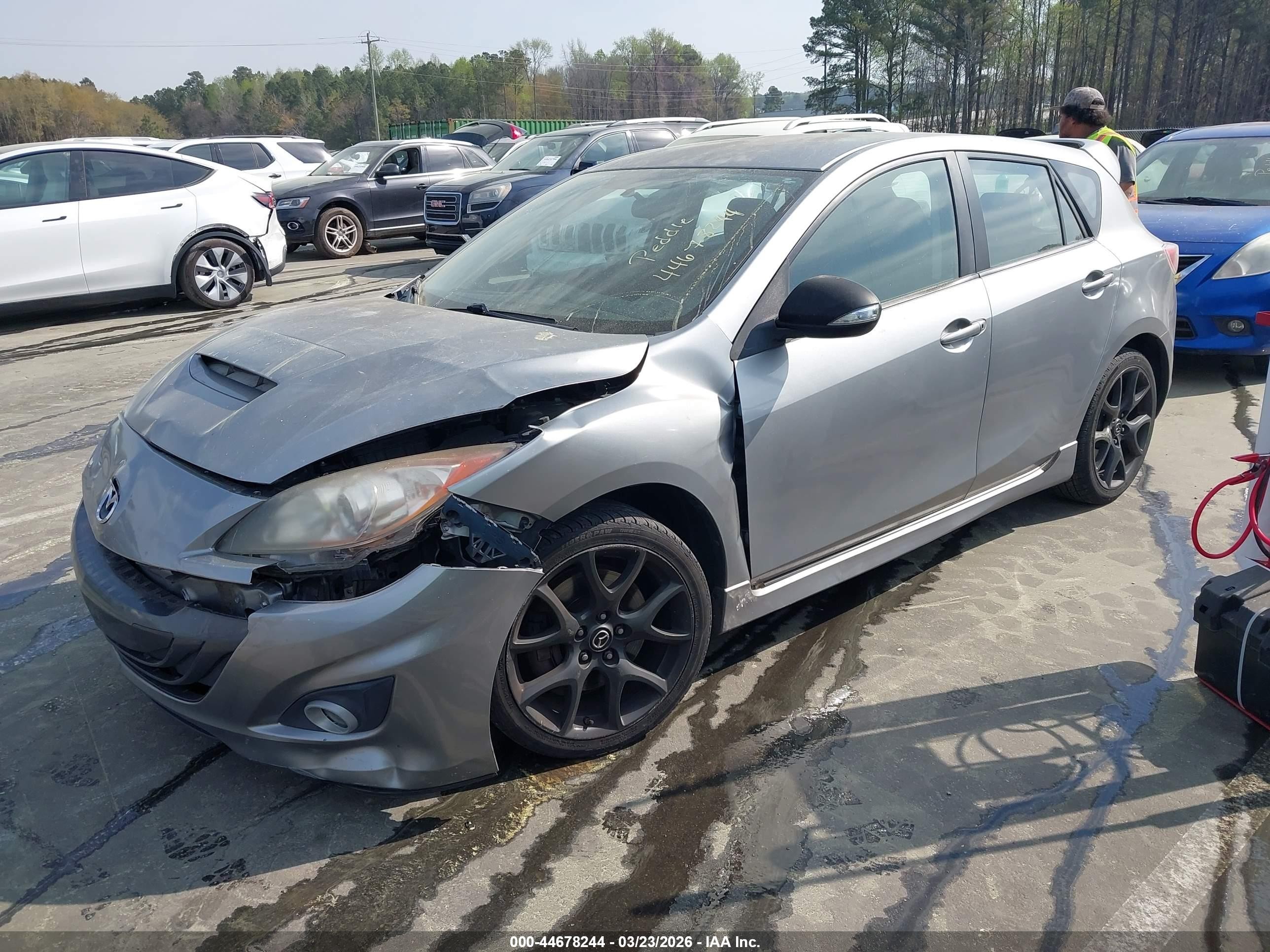 2012 Mazda Mazdaspeed3 Touring Серый vin: JM1BL1L30C1632703