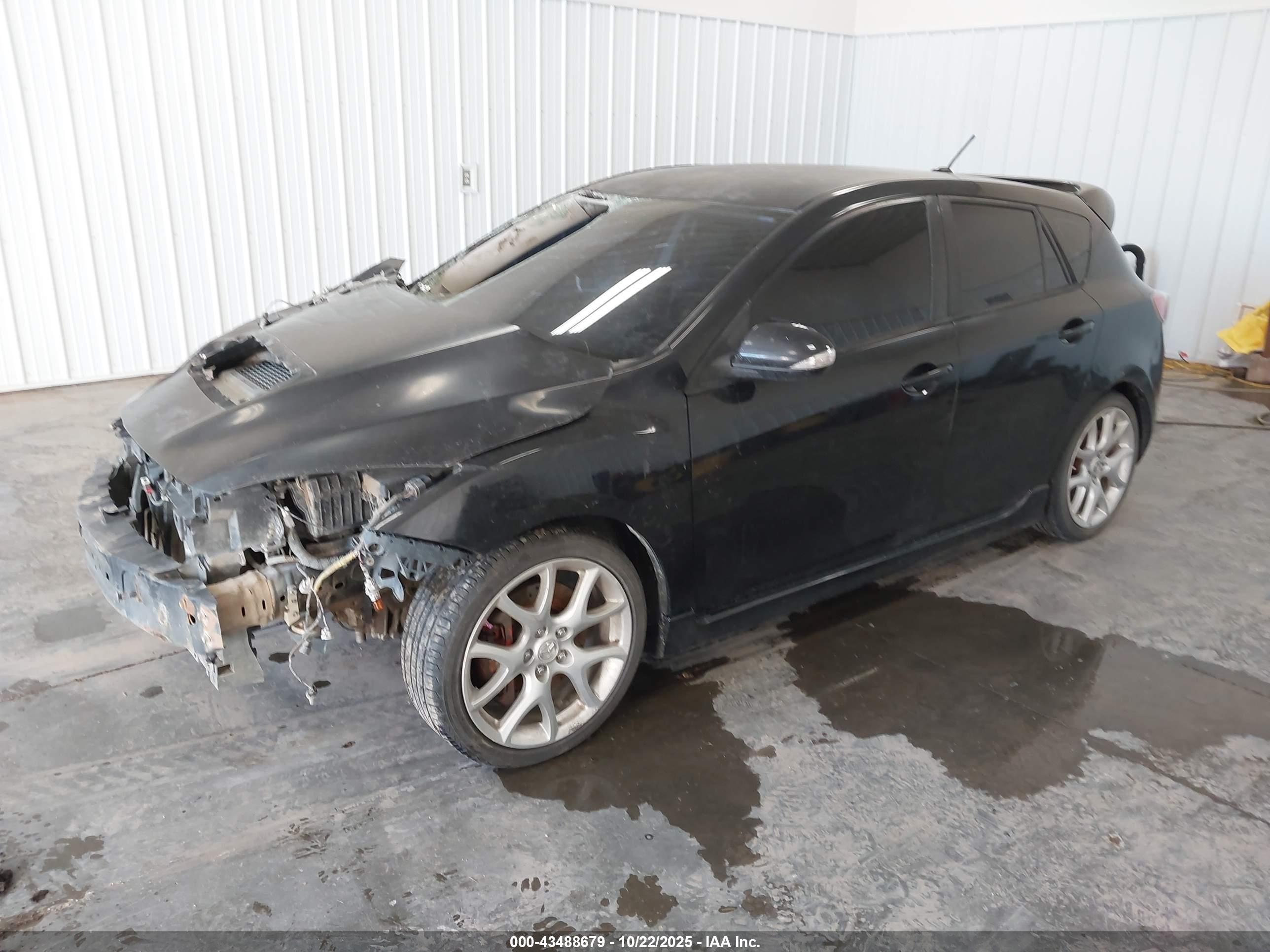 2012 Mazda Mazdaspeed3 Touring Black vin: JM1BL1L31C1609706