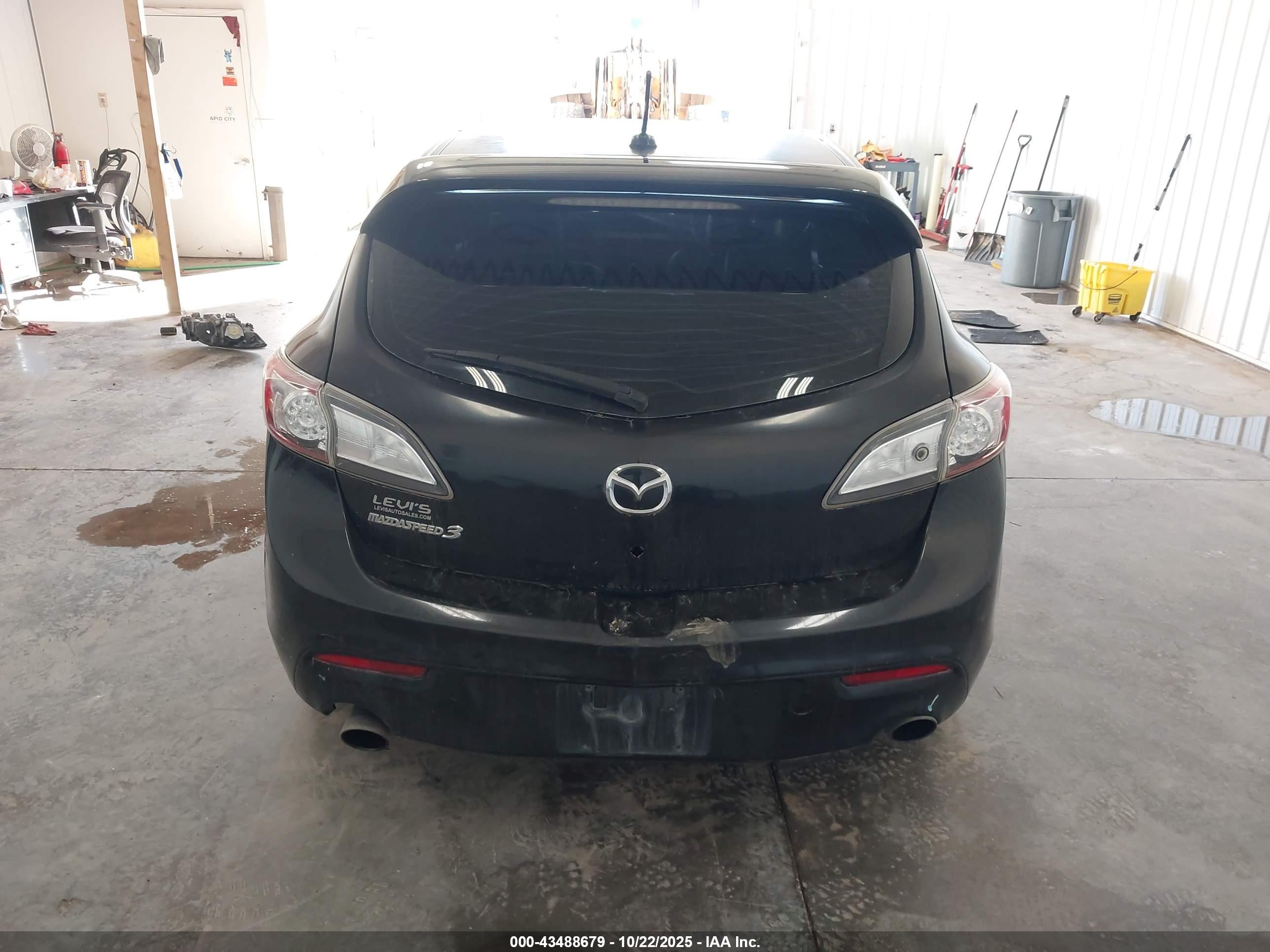2012 Mazda Mazdaspeed3 Touring Black vin: JM1BL1L31C1609706